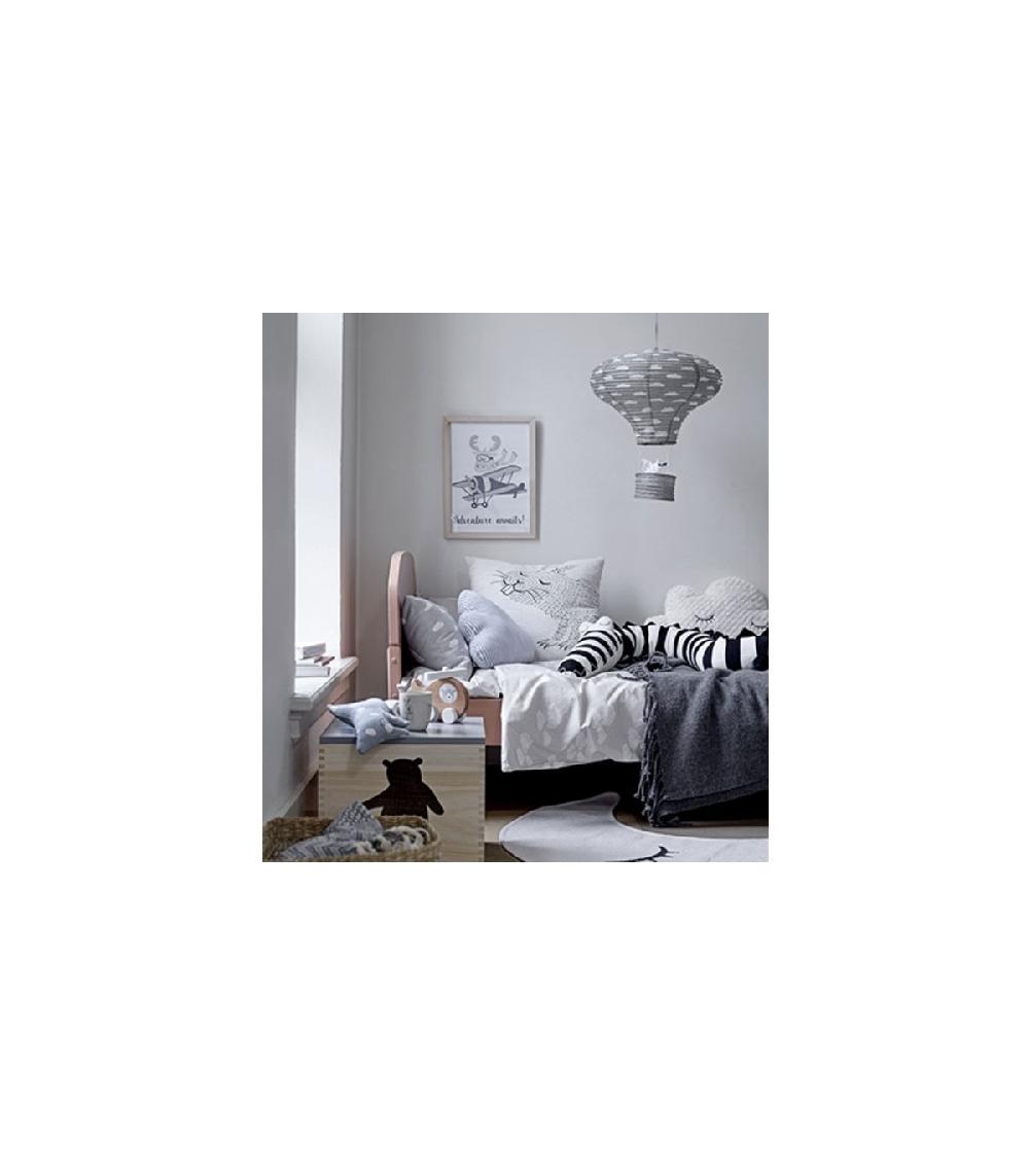 Wadiga Abat-jour Suspension Lanterne Chambre Enfant En Papier Rose