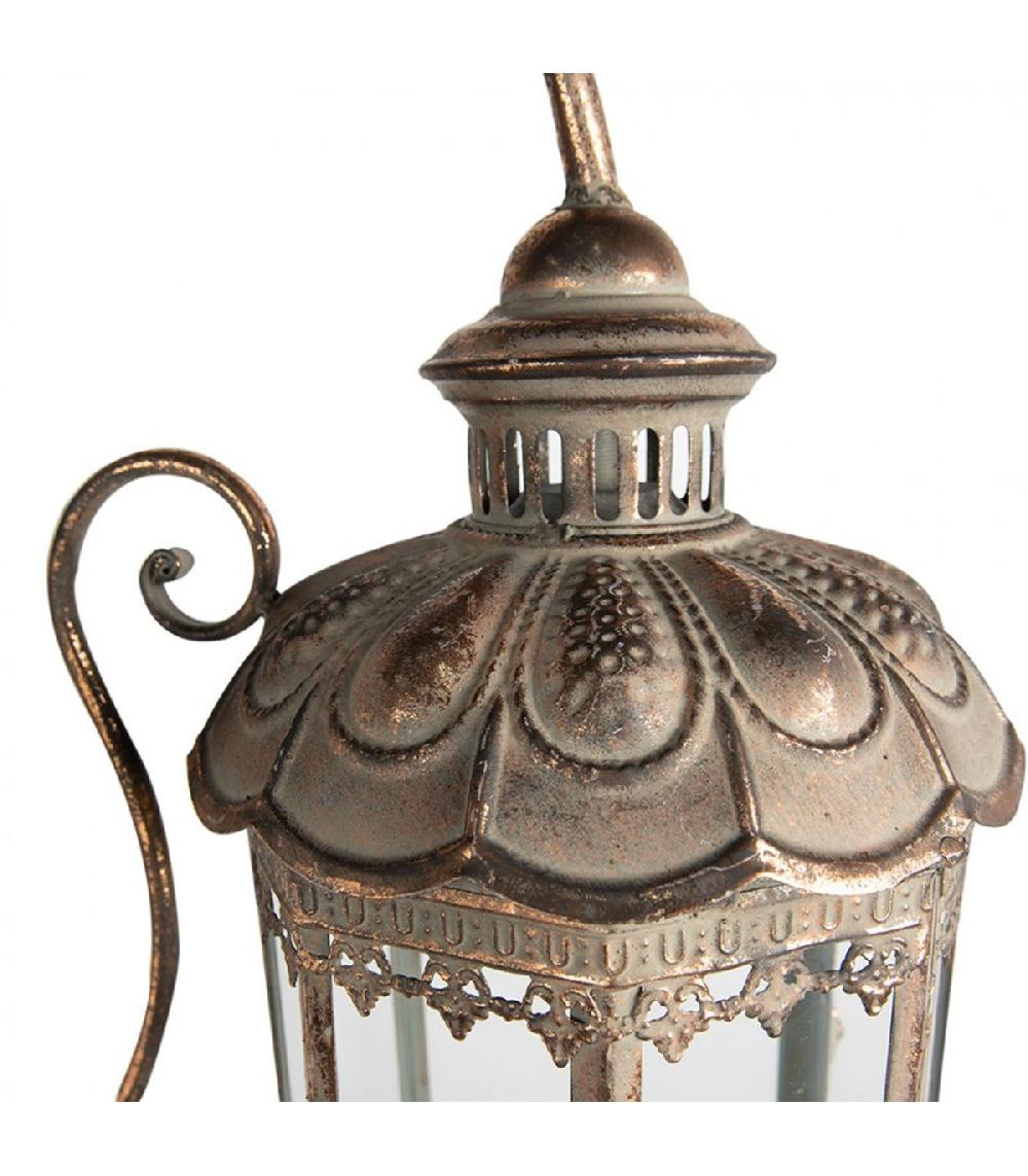 Wadiga Applique Murale Classique En Métal Et Verre 29x23x65cm