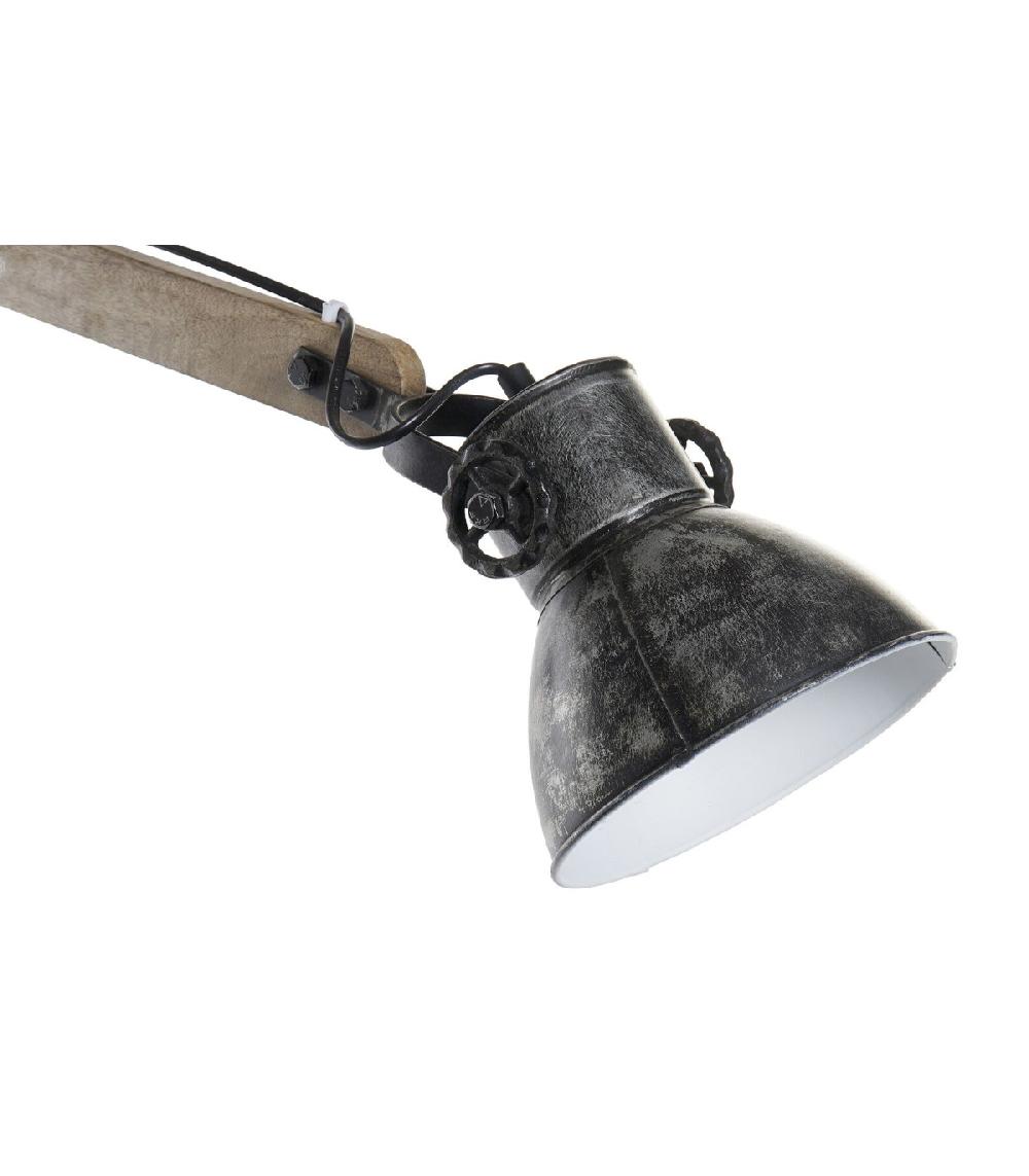 Wadiga Applique Potence Bois Et Métal Style Industriel