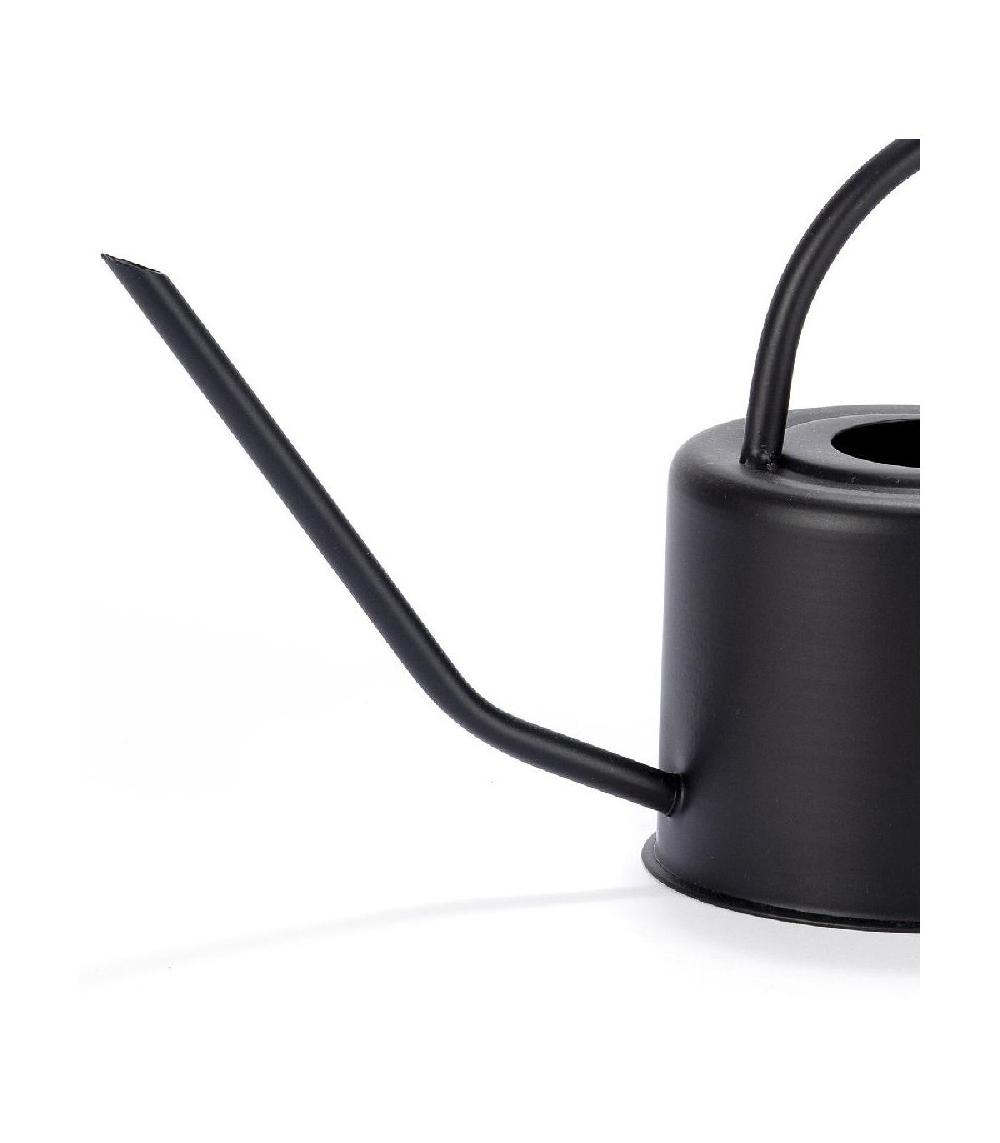 Wadiga Arrosoir D'intérieur Design En Métal Noir - 37 5x13x20cm