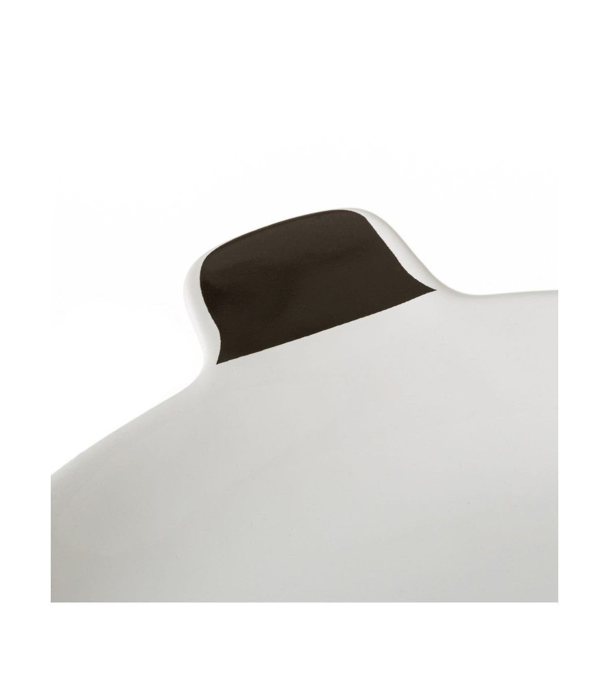 Wadiga Assiette Enfant Panda Blanc Et Noir En Céramique