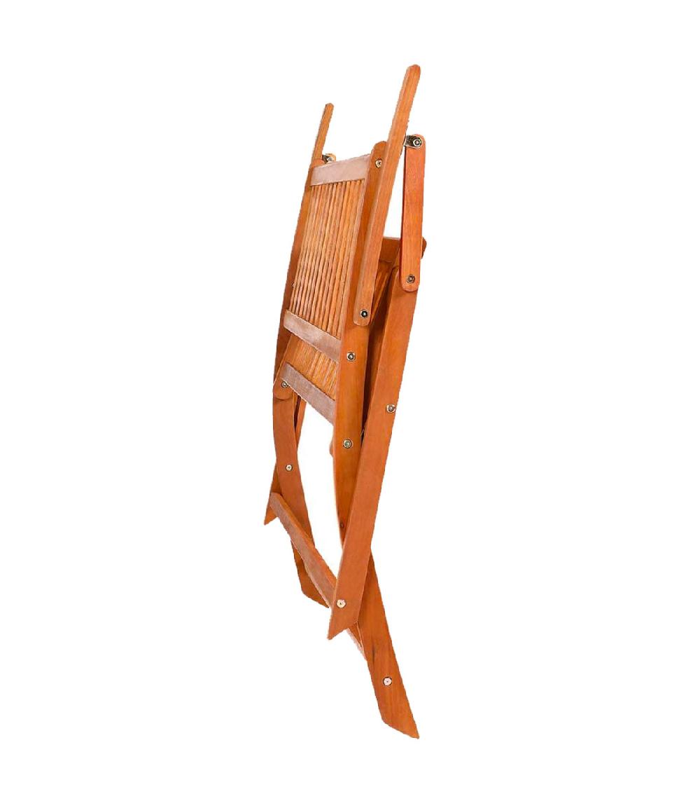 Wadiga Banc De Jardin En Bois Pliable 118x63.5x89cm