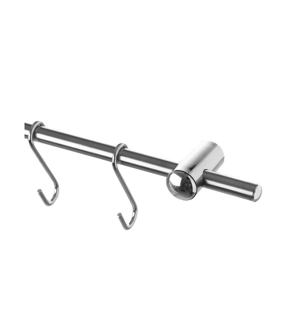 Wadiga Barre De Support Ustensiles De Cuisine Avec 8 Crochets