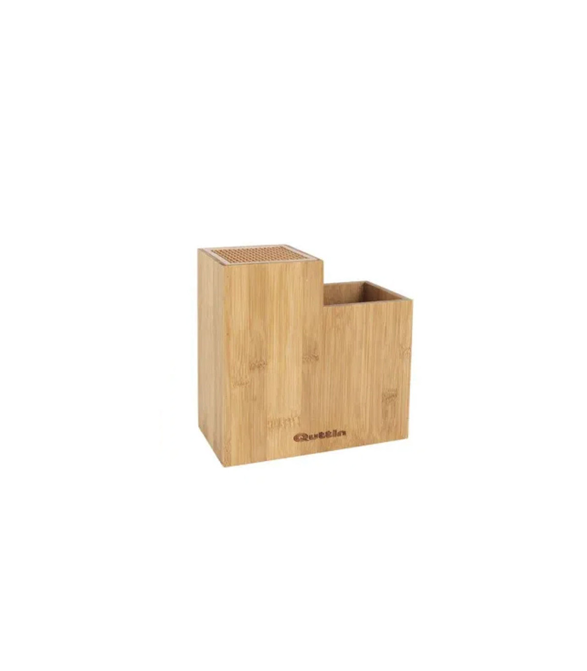 wadiga Bloc Cuisine Bambou Range Couteaux + Range Ustensiles