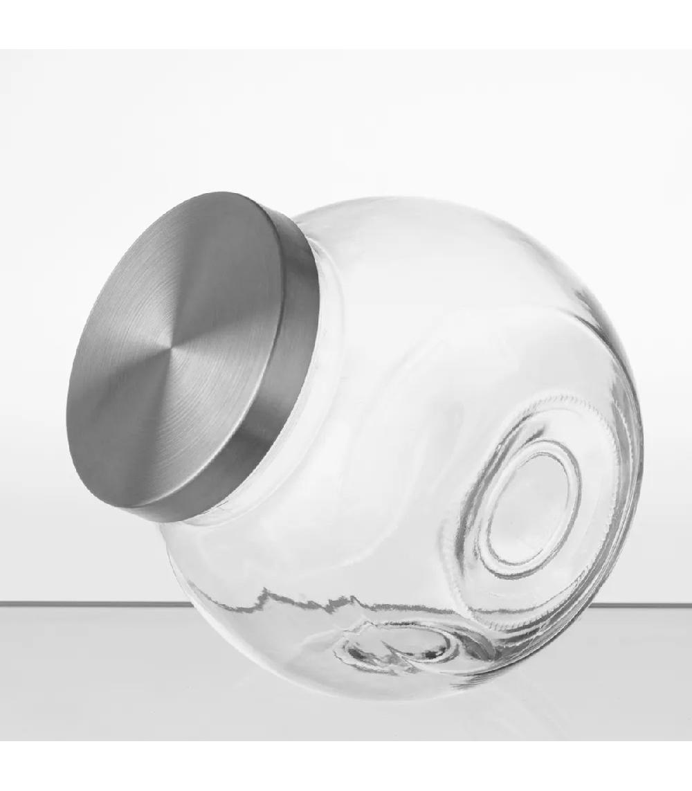 Wadiga Bocal Cuisine En Verre Avec Bouchon En Inox 300cl
