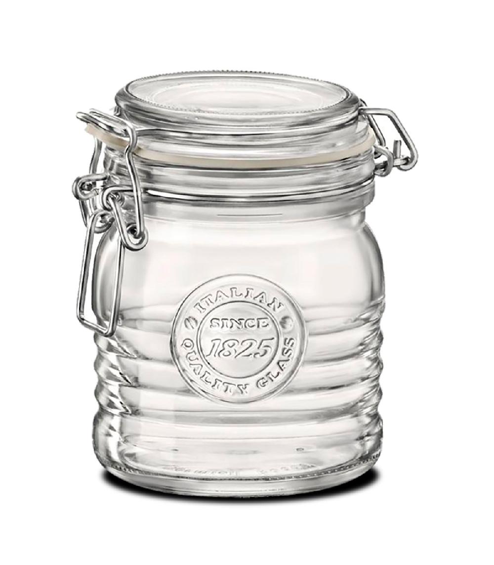 wadiga Bocal cuisine hermétique en verre couvercle clip 350ML
