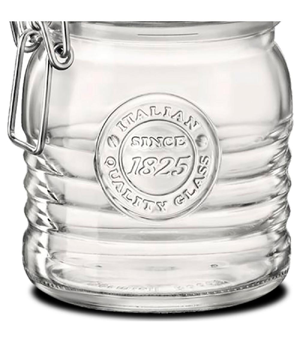 Wadiga Bocal Cuisine Hermétique En Verre Couvercle Clip 500ML