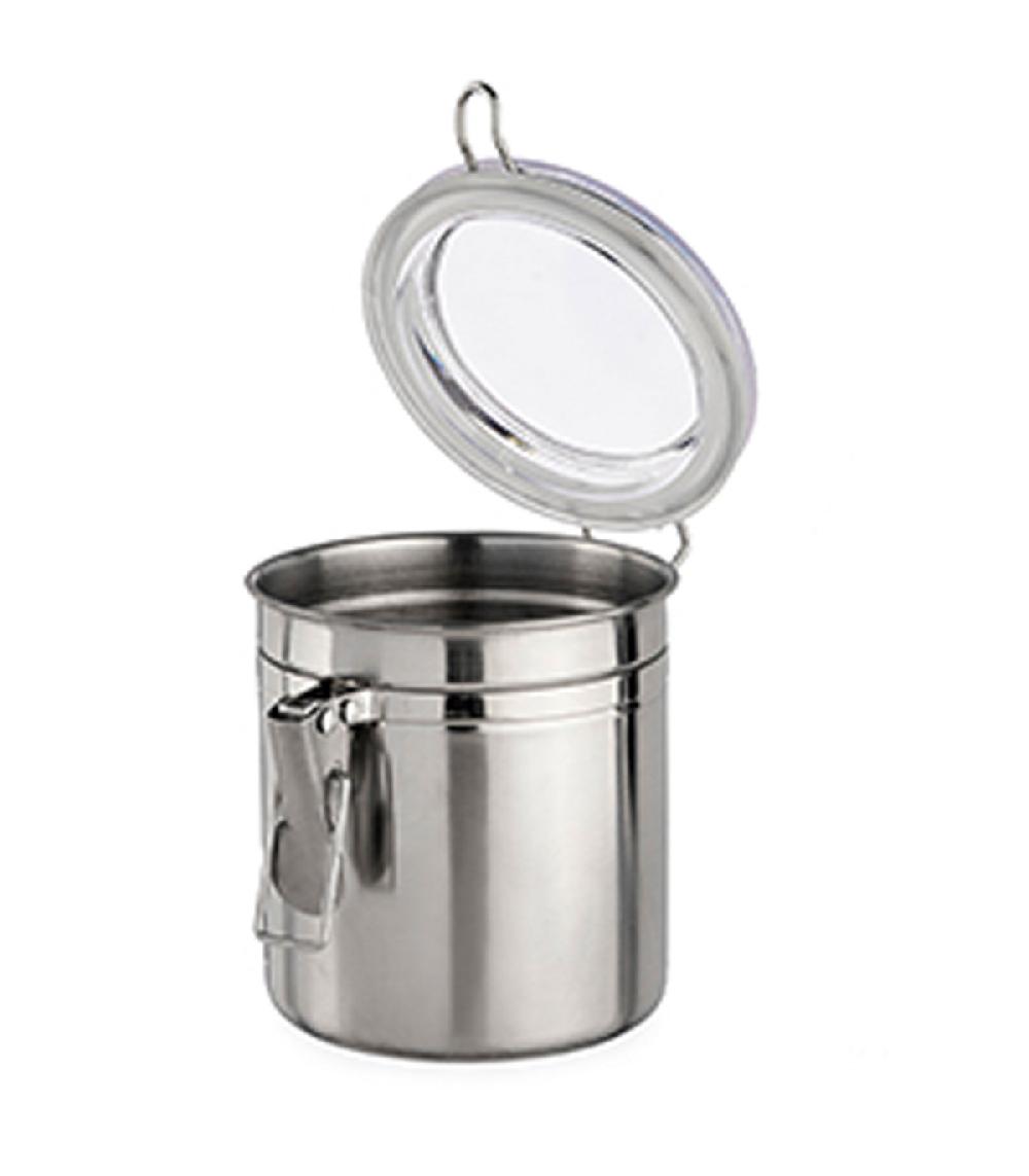 Wadiga Bocal De Cuisine Hermétique Inox Couvercle Clip 720ml