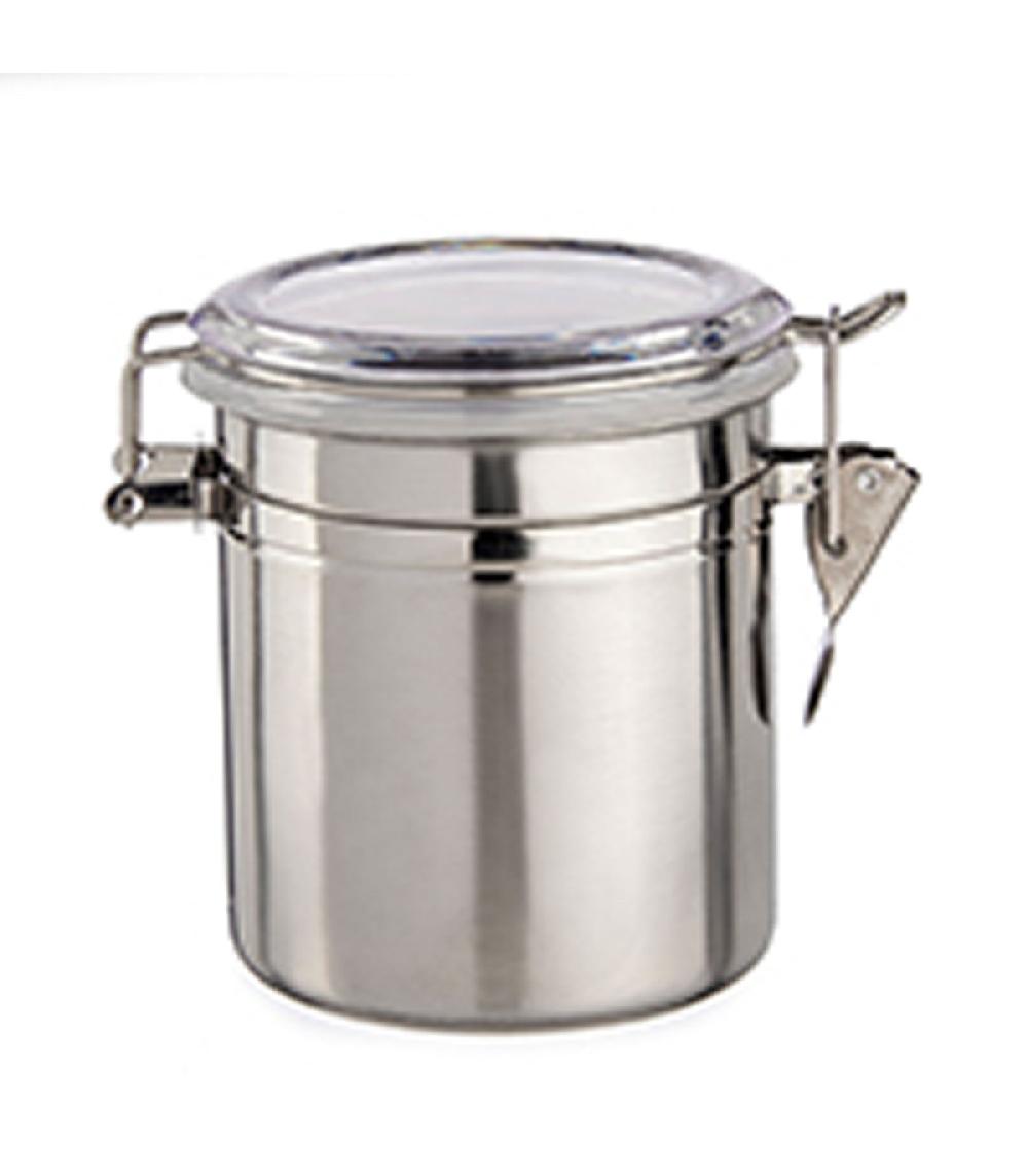 Wadiga Bocal De Cuisine Hermétique Inox Couvercle Clip 720ml