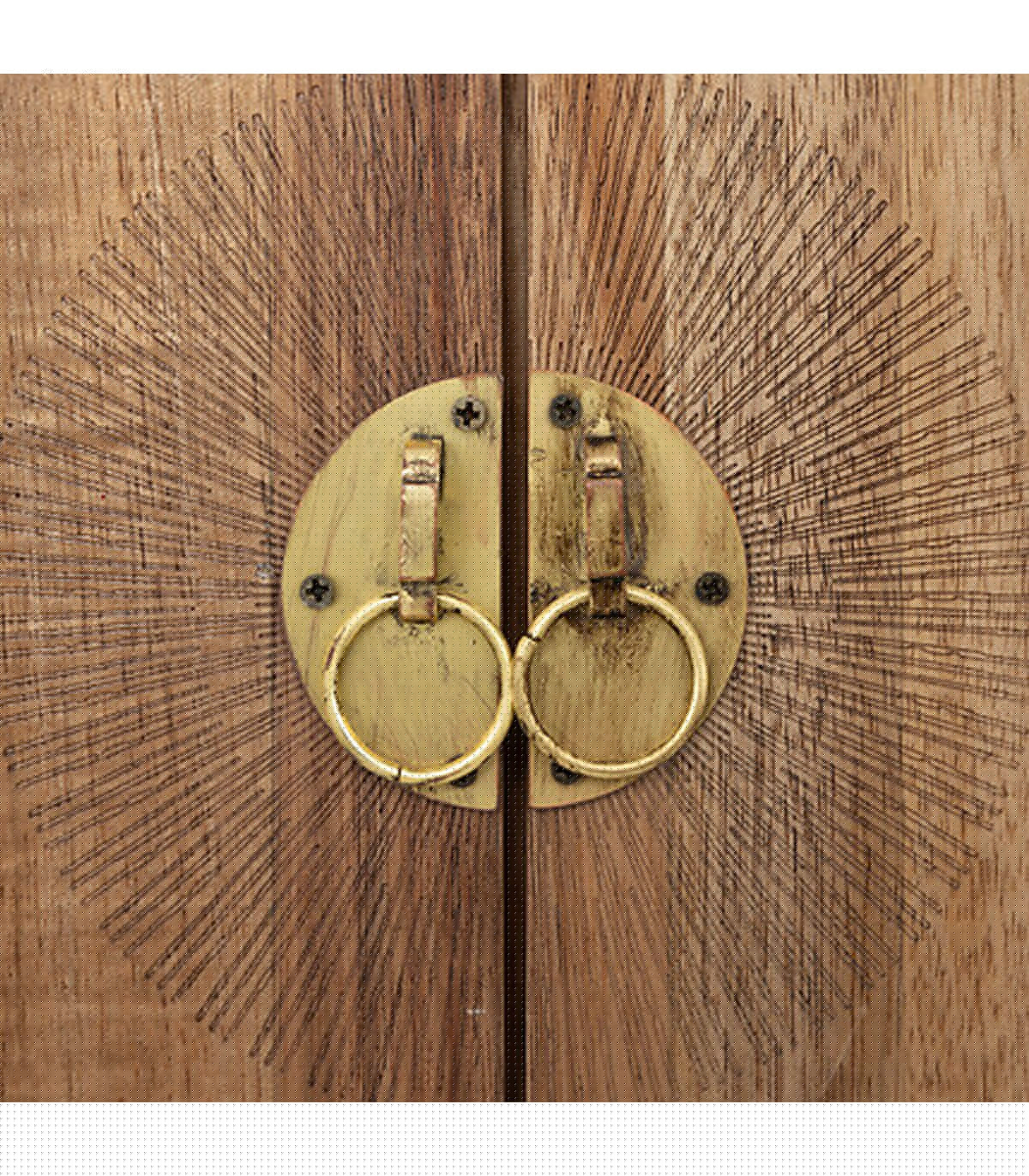 Wadiga Boîte à Bijoux En Bois D'acacia 16.5x14x20cm