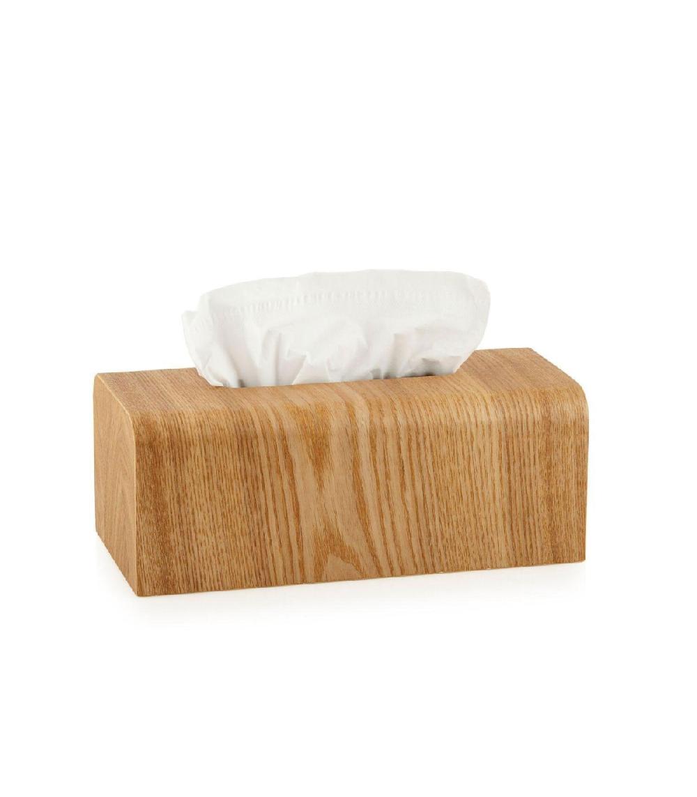 Wadiga Boîte à Mouchoirs Rectangulaire En Bois De Saule