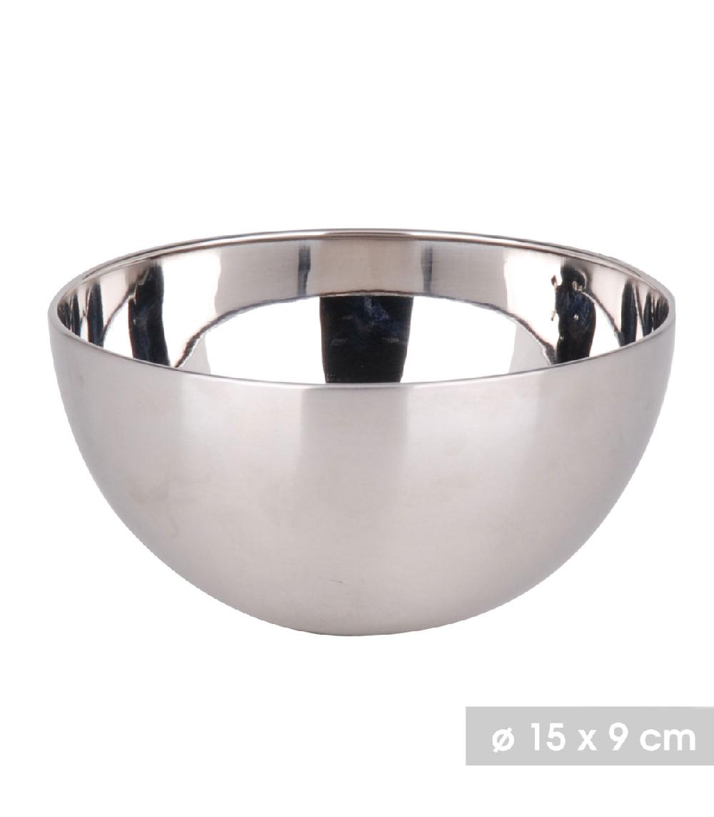 Wadiga Bol Préparation Mélangeur Inox - Diamètre 15cm