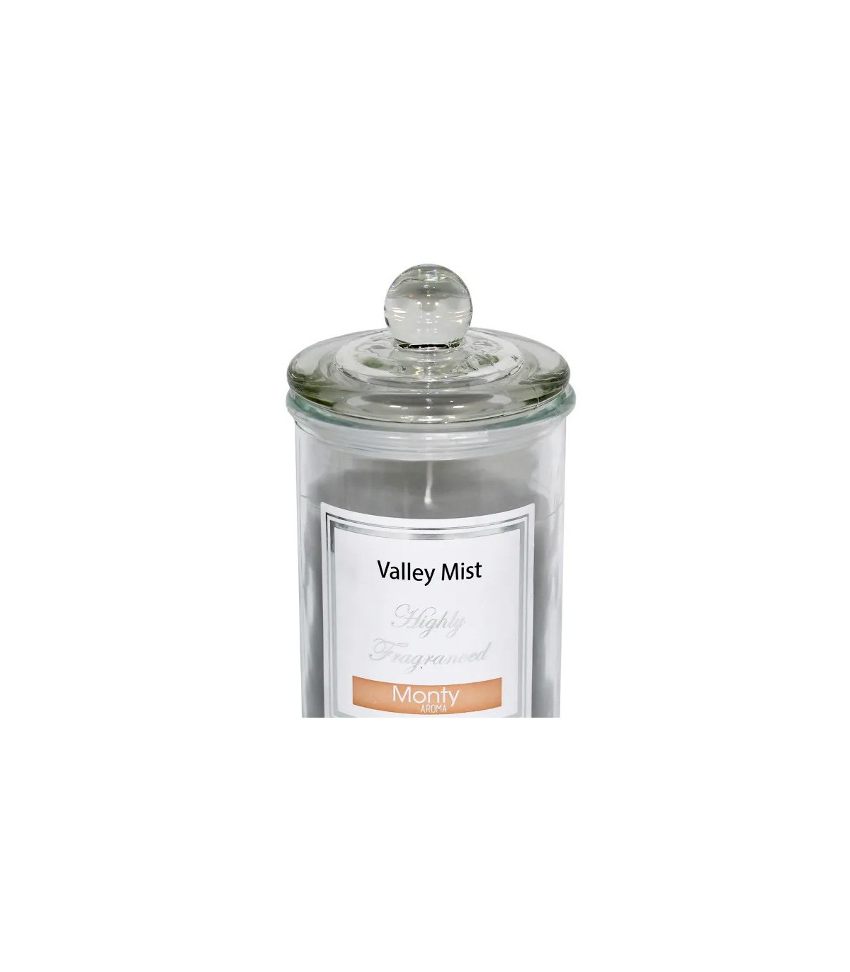 Wadiga Bougie Parfumée Dans Pot En Verre Brume De La Vallée - 9.5x17cm