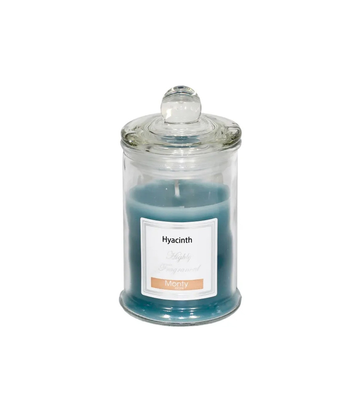 wadiga Bougie parfumée dans pot en verre Jacinthe - 6x11cm