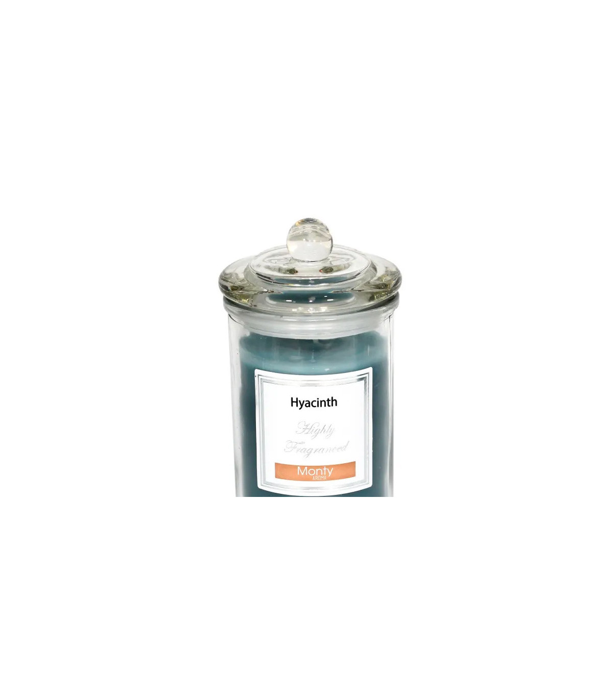 Wadiga Bougie Parfumée Dans Pot En Verre Jacinthe - 7.5x14cm