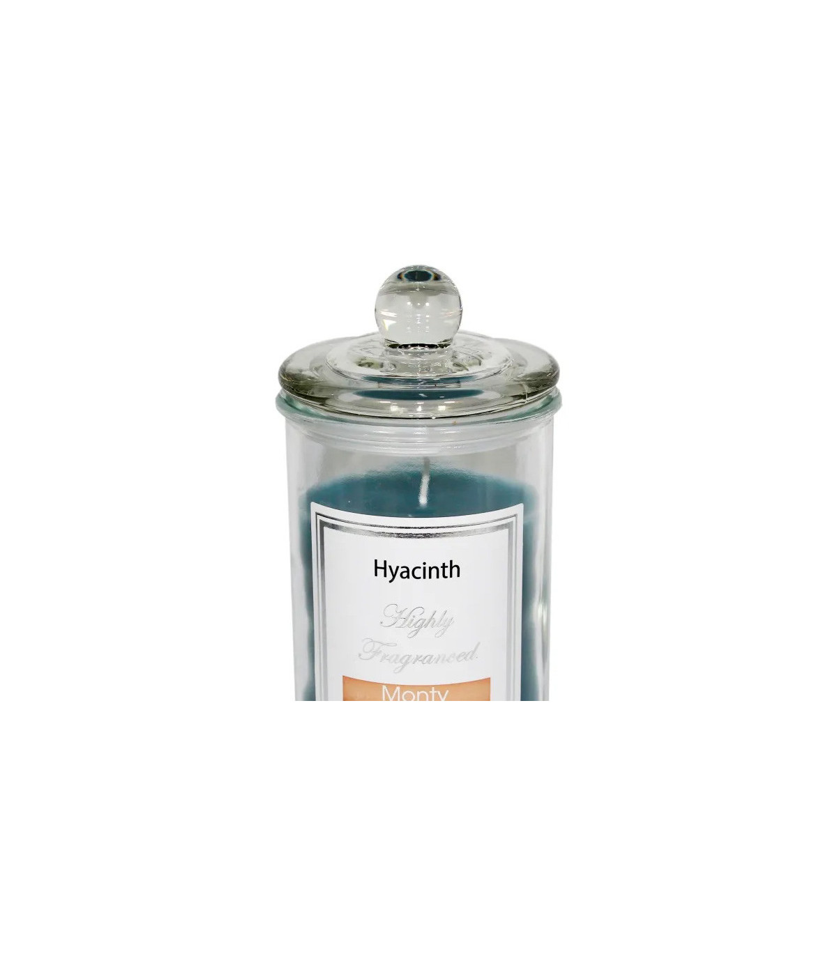 Wadiga Bougie Parfumée Dans Pot En Verre Jacinthe - 9.5x17cm