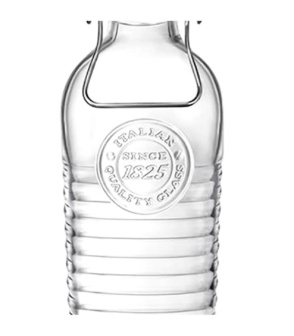 Wadiga Bouteille D'eau En Verre Réutilisable Bouchon Clip - 750cl