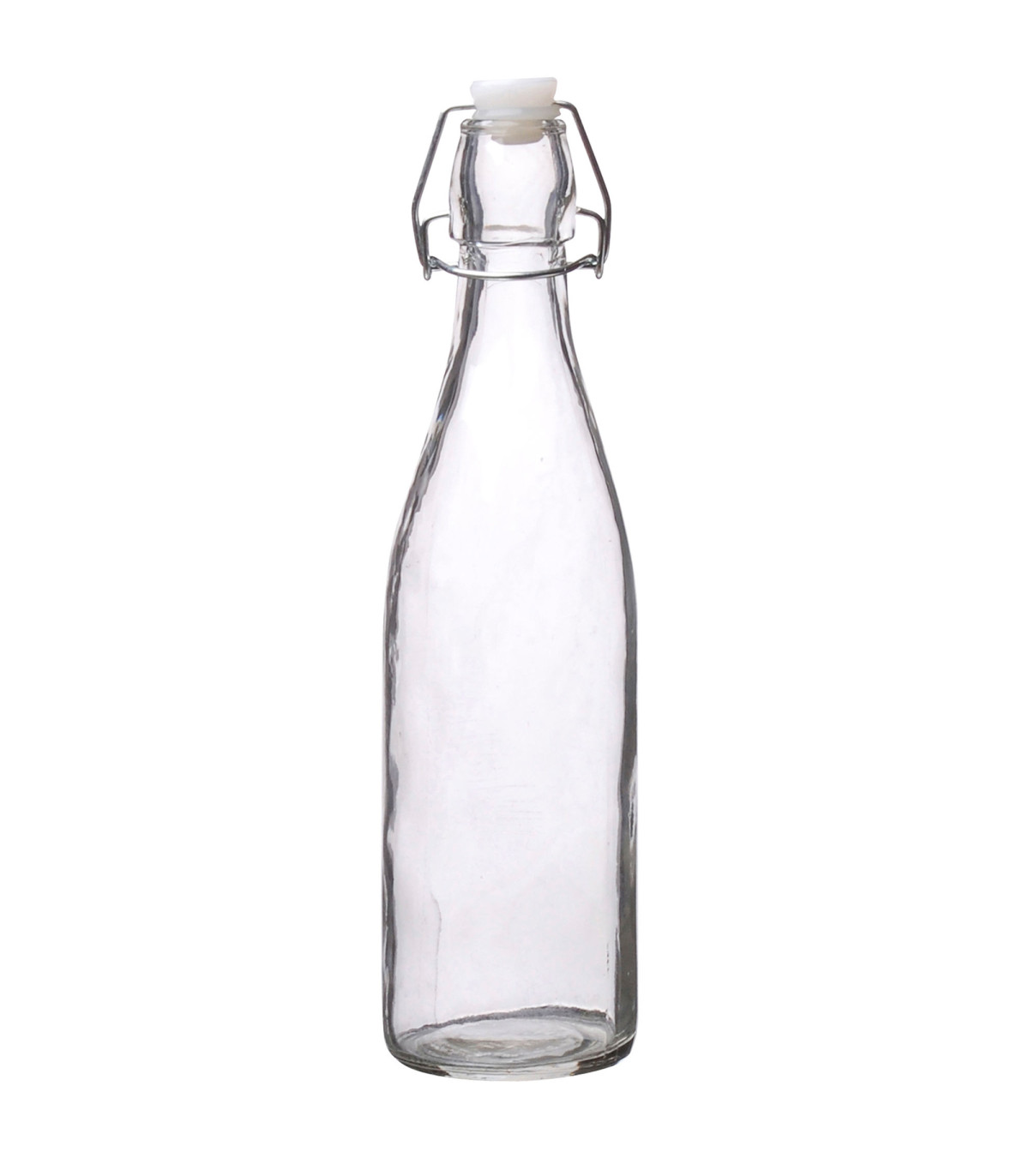wadiga Bouteille en verre réutilisable bouchon clip 500ml