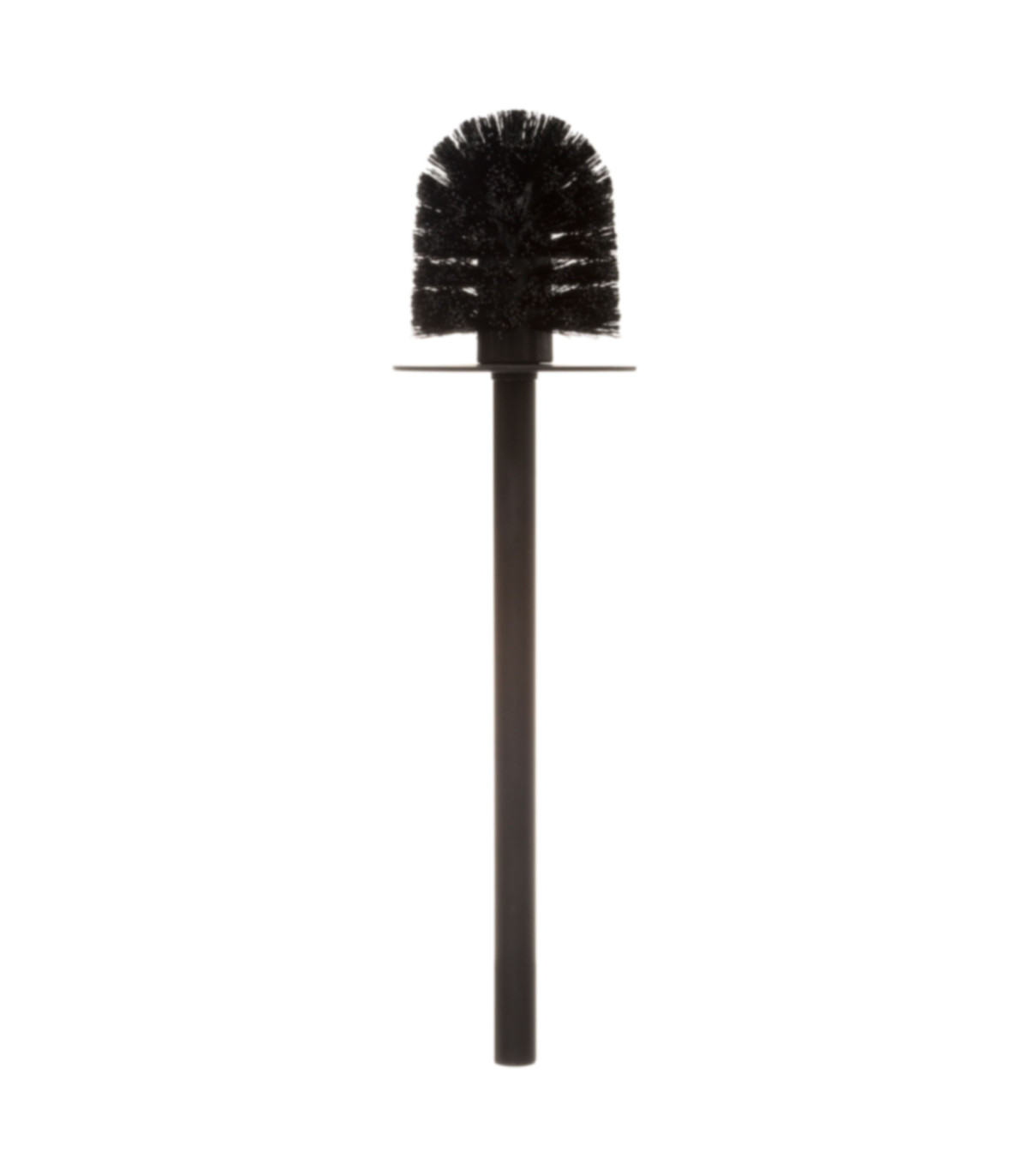 Wadiga Brosse WC Polyrésine Vert Pétrole Et Bambou - 8.8x8.8x40cm