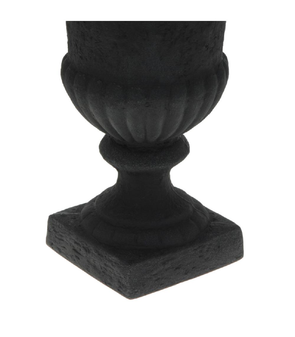 Wadiga Cache-pot Classique En Polyéthylène Anthracite