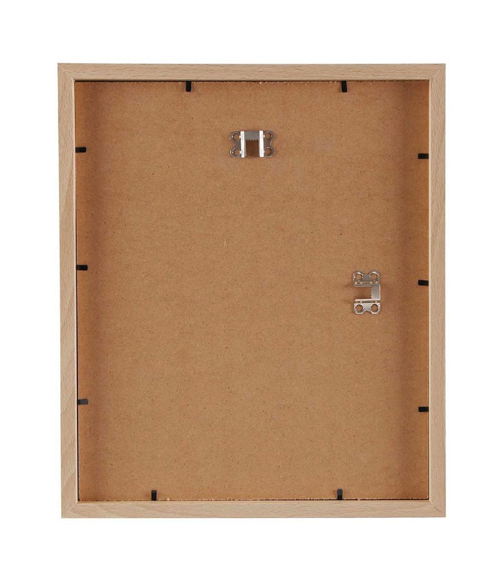 Wadiga Cadre Photo Multiple Effet Bois 5 Photos 30.5x36cm