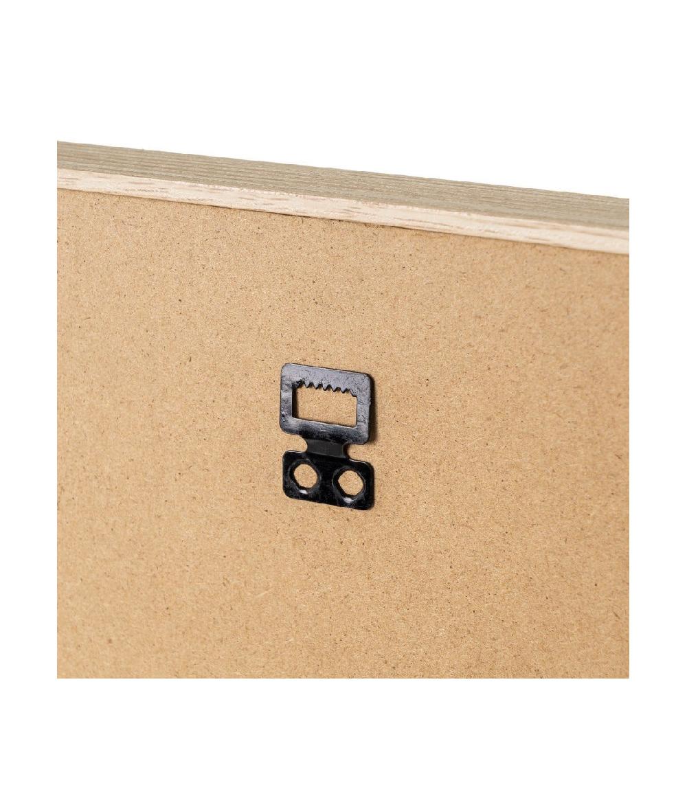 Wadiga Cadre Photo Multiple Mural En Bois 18x3x60cm