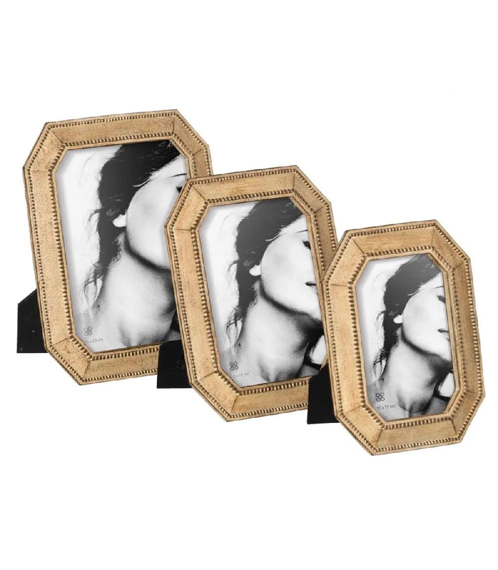Wadiga Cadre Photo Mural Ou à Poser Beige Pour Photo 13x18cm