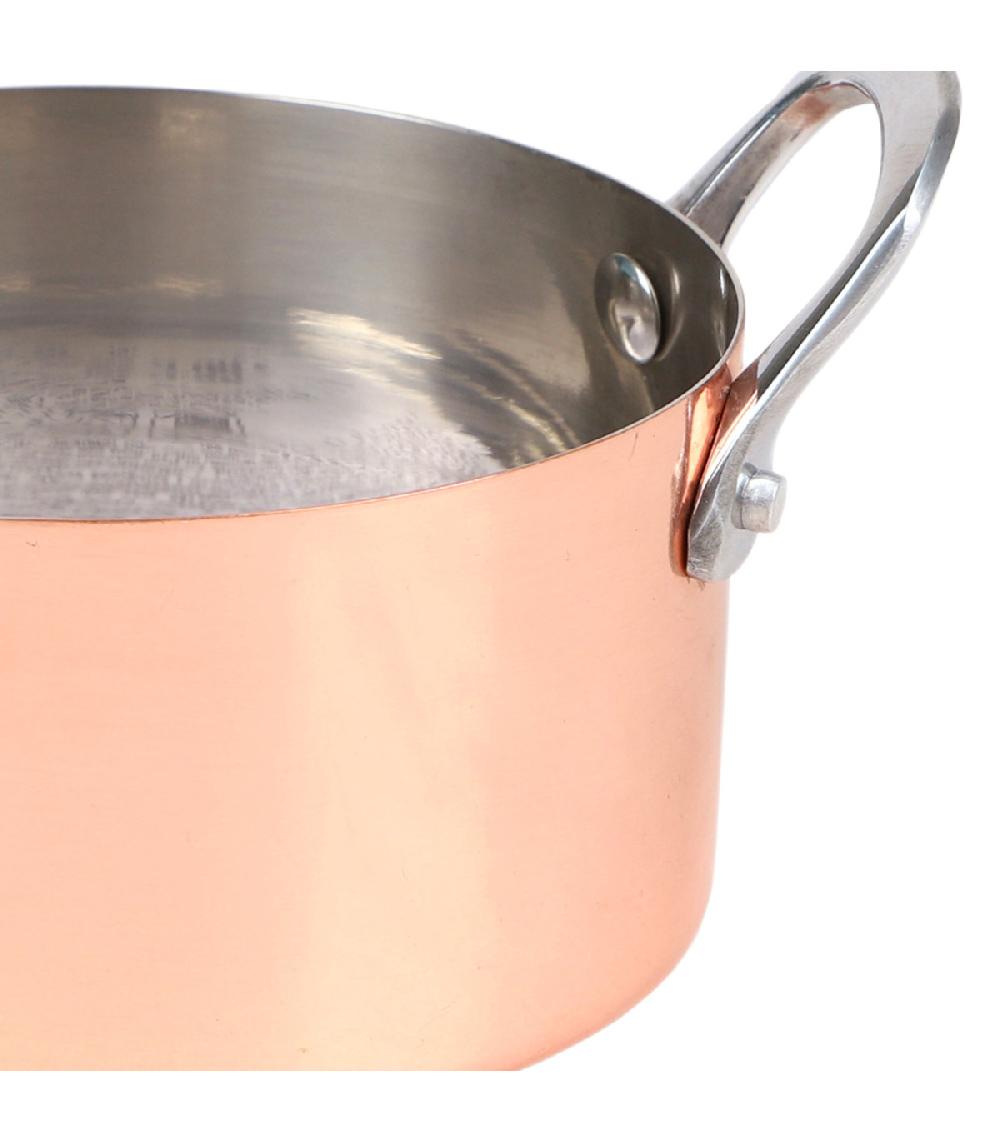 Wadiga Cassolette De Présentation En Inox Doré Rose 12cm