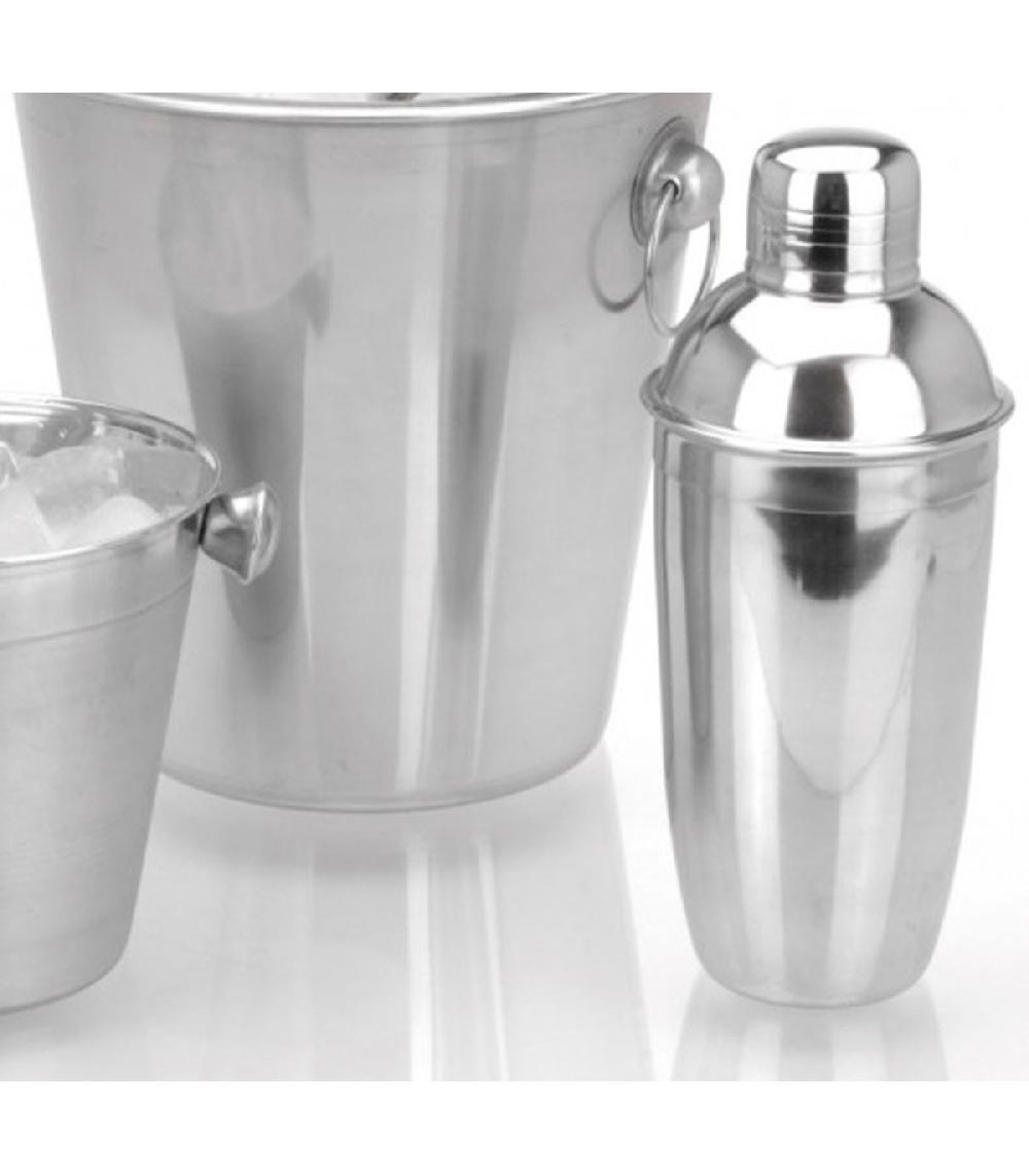 Wadiga Coffret Cocktail 4 Pièces En Acier Inoxydable