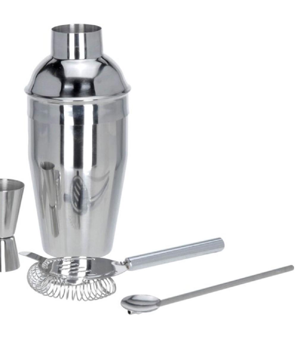 Wadiga Coffret Cocktail 5 Pièces En Acier Inoxydable