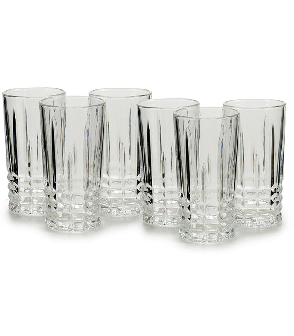 Wadiga Coffret Jus De Fruit 6 Verres + 1 Carafe En Verre 1L