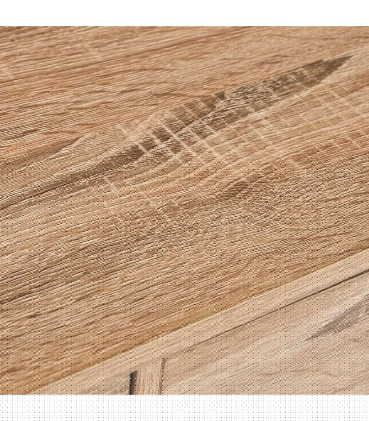 Wadiga Console D'entrée En Bois Et Métal Noir 2 Tiroirs 80x30x75cm