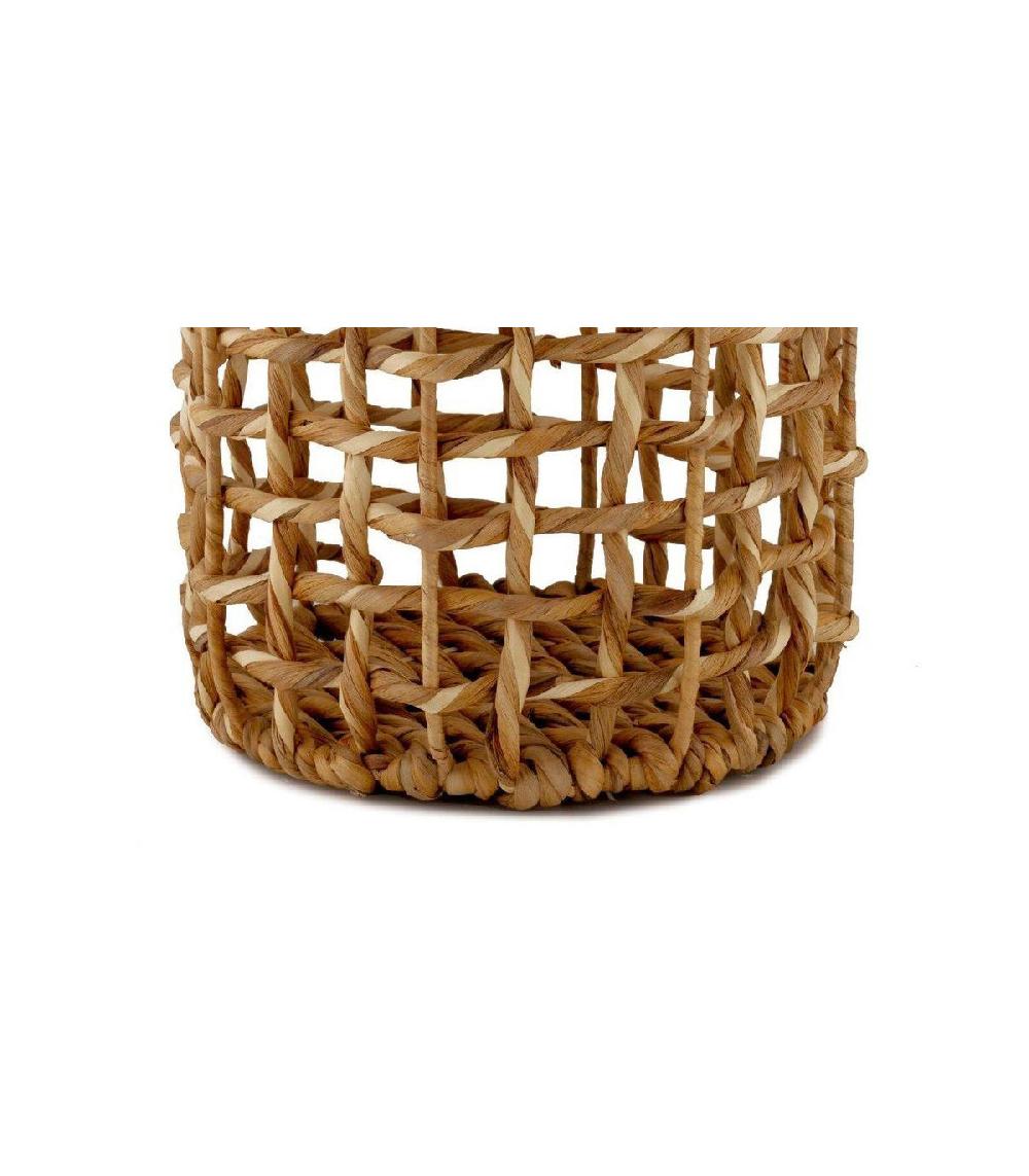 Wadiga Corbeille à Papier En Jacynthe D'Eau- 27x29cm