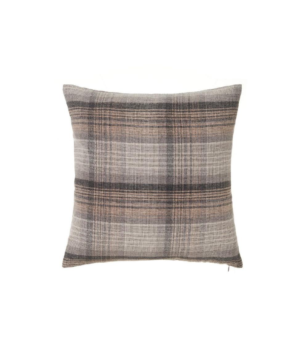 wadiga Coussin carré à Carreaux Prince de Galles - 45x45cm