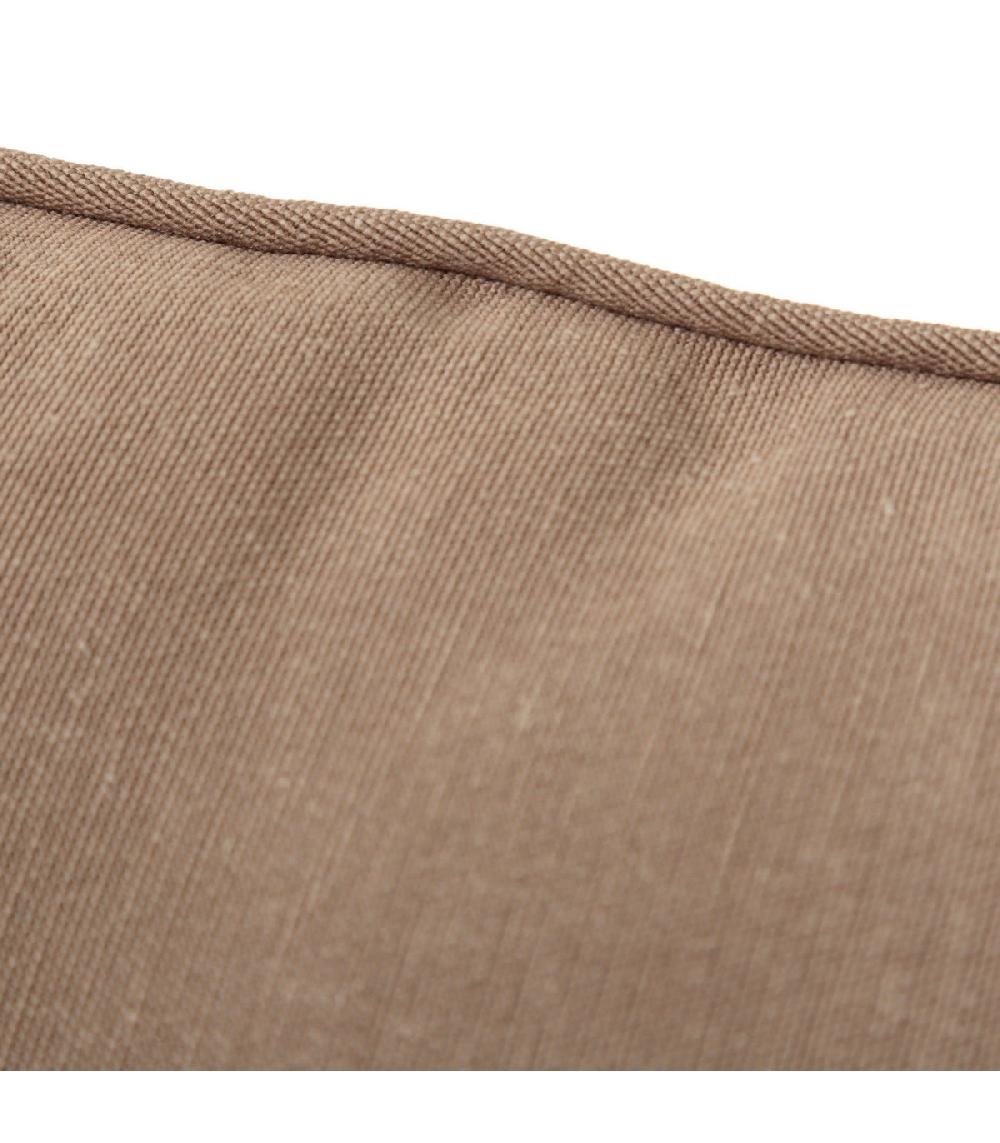 Wadiga Coussin Carré Coton Et Polyester Beige - 45x45cm