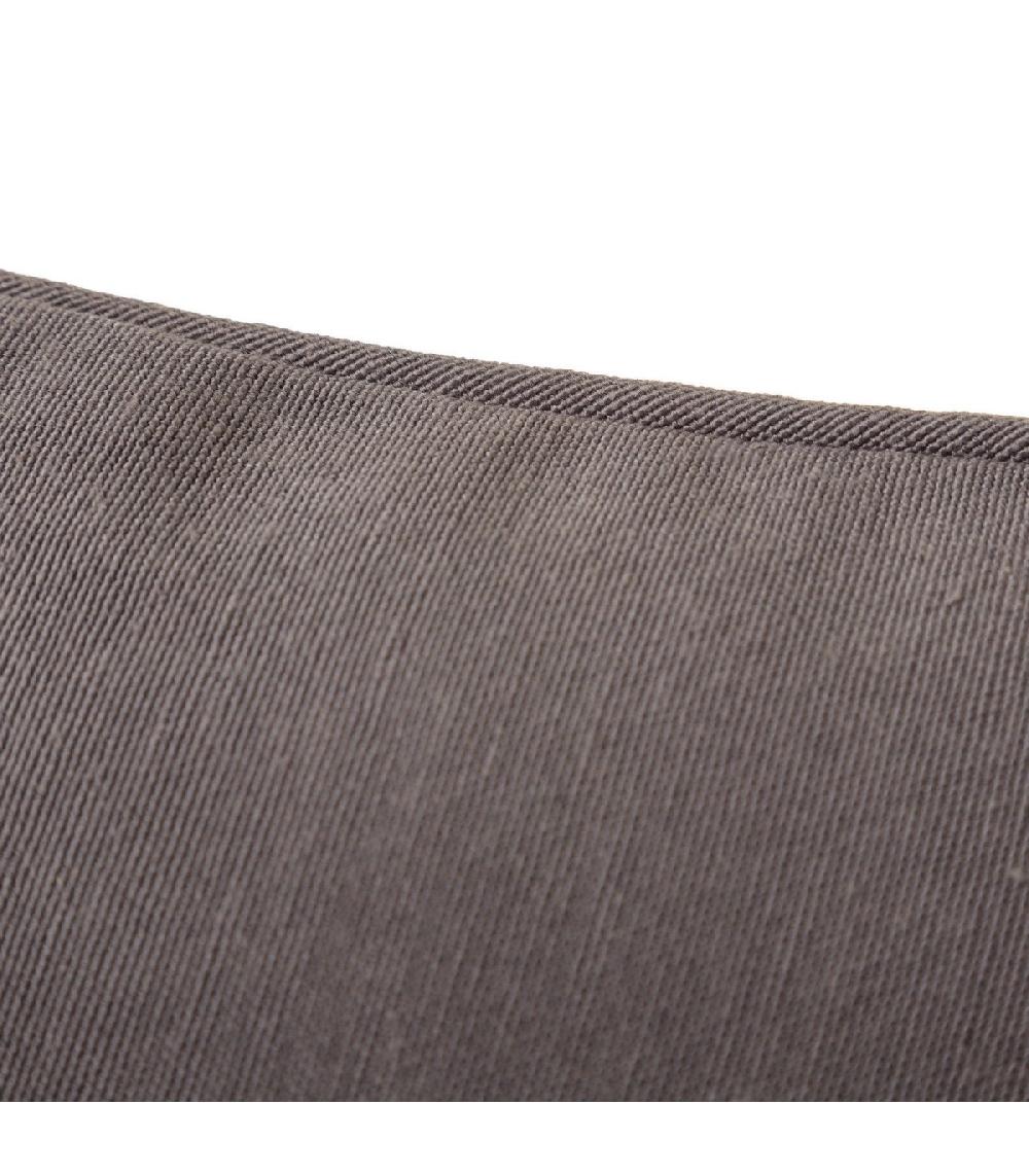 Wadiga Coussin Carré Coton Et Polyester Gris - 45x45cm