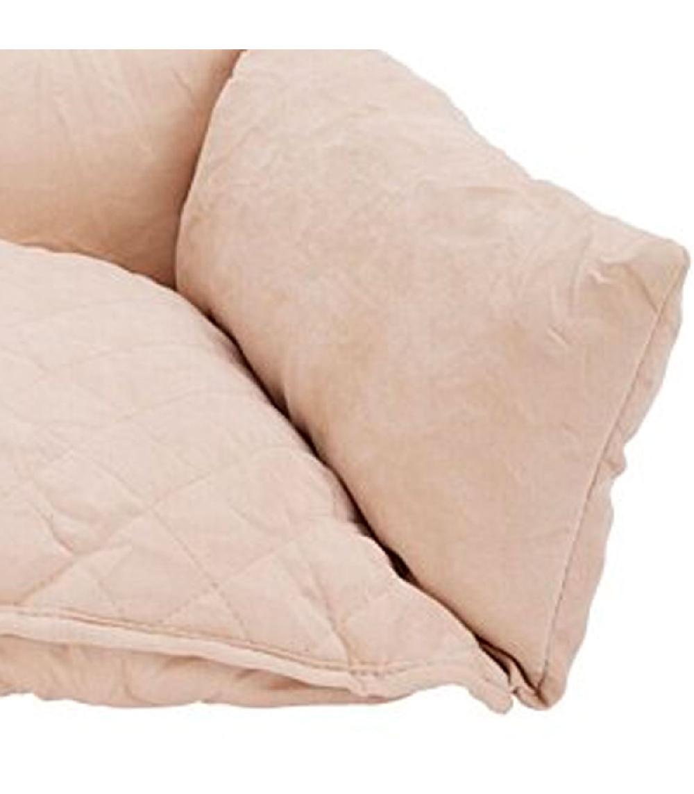 Wadiga Coussin Panier Pour Chien Ou Chat Beige 55x42x16cm