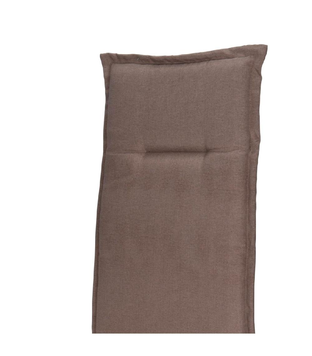 Wadiga Coussin Pour Fauteuil De Jardin Taupe Imperméable 120x50x6cm