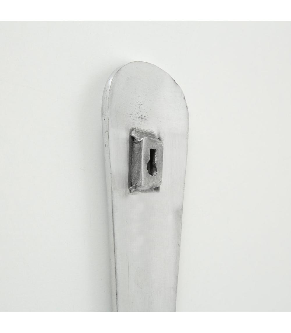 Wadiga Décoration Murale En Aluminium Argenté Couverts 59x11.5cm