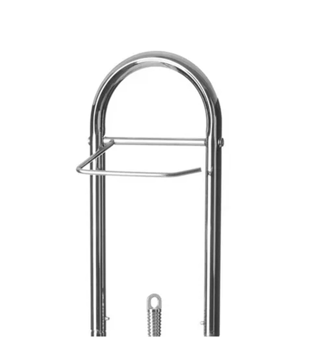 Wadiga Dérouleur Papier Toilette + Brosse WC En Métal Chromé