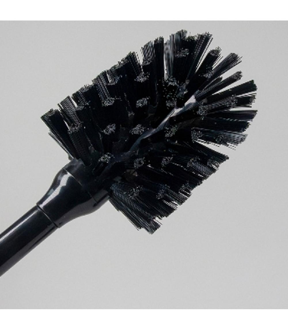 Wadiga Dérouleur Papier Toilette En Métal Noir 23x18x68cm