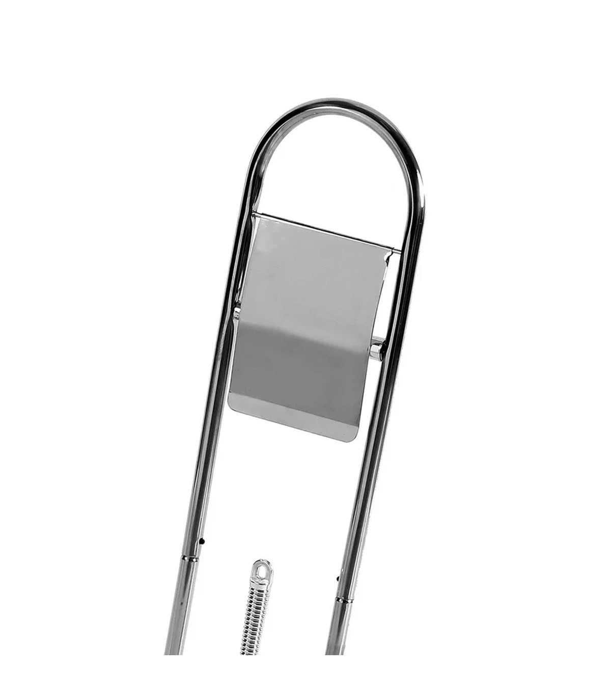 Wadiga Dérouleur Papier Toilette Et Brosse WC Métal Chromé