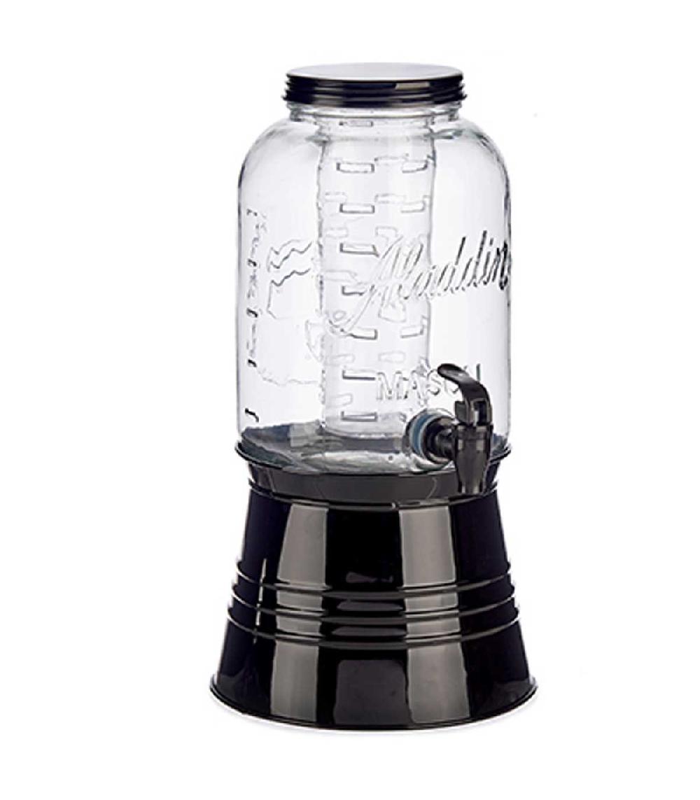 wadiga Distributeur de Boisson Bec Verseur + Refroidisseur Glaçons - 3.8L