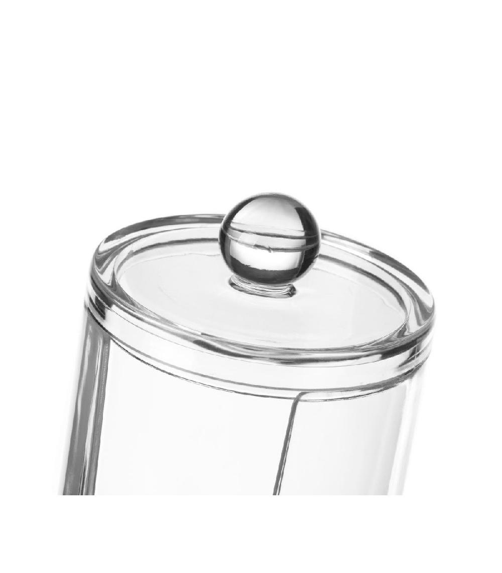 Wadiga Distributeur De Coton à Démaquiller En Acrylique Transparent