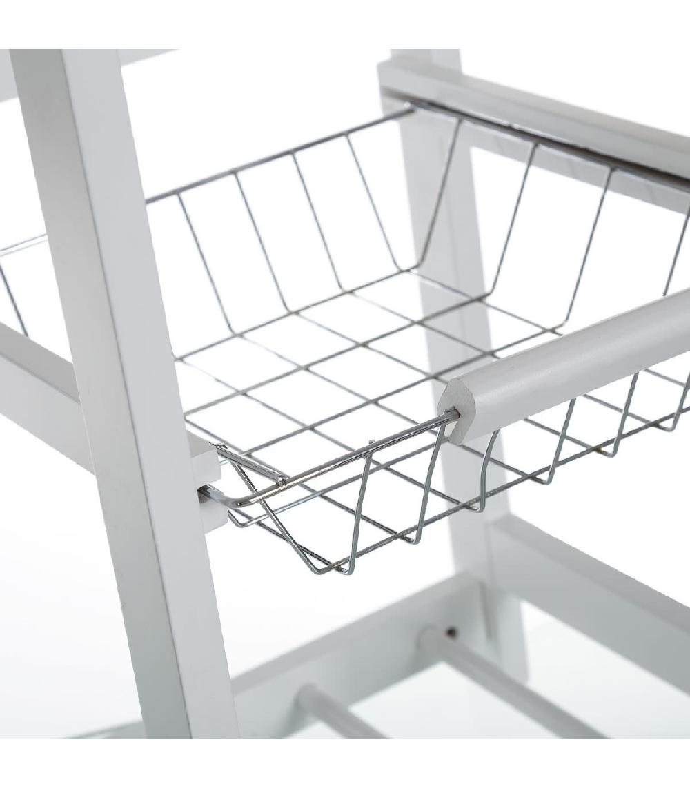 Wadiga Ensemble Table Bar Tabourets Desserte Pour Petite Cuisine