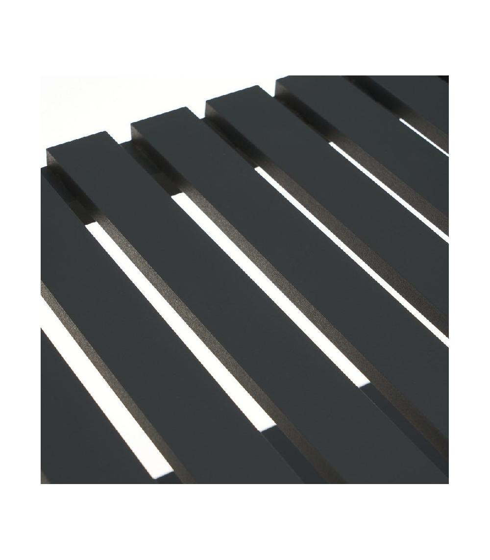 Wadiga Étagère à Chaussures Bambou Gris 2 étages - 70x26x36cm