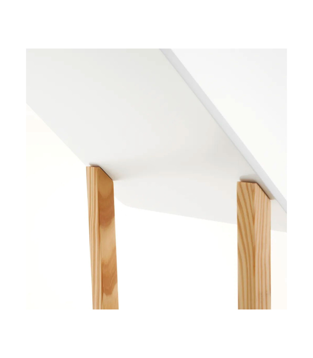 Wadiga Étagère Bibliothèque Chambre Enfant Maison Blanc Et Bois - 79x30x131cm