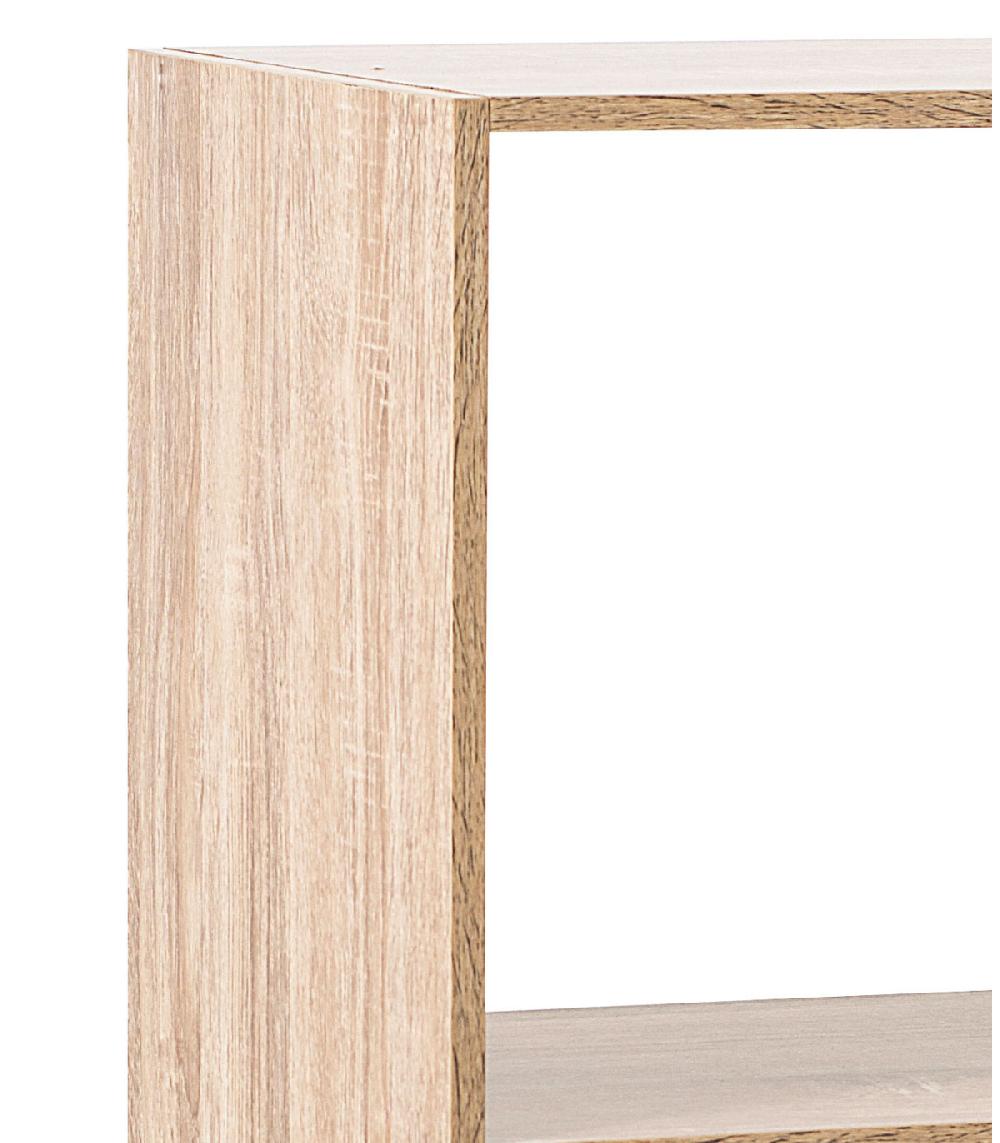 Wadiga Étagère Colonne Bois 2 Casiers - 34.5x32x67.5cm
