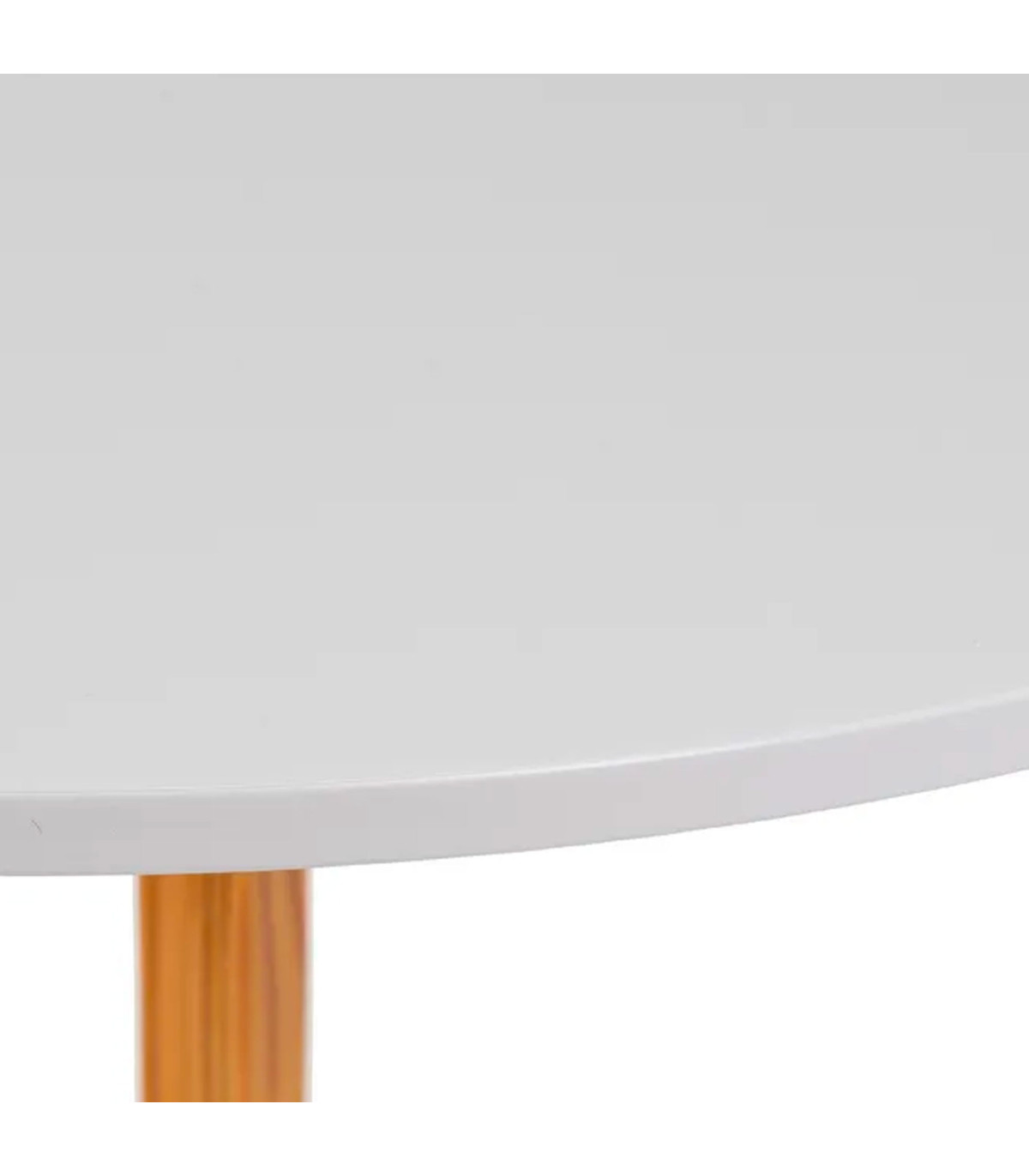 Wadiga Étagère D'angle 3 Plateaux Bois Et Blanc 30x30x76cm