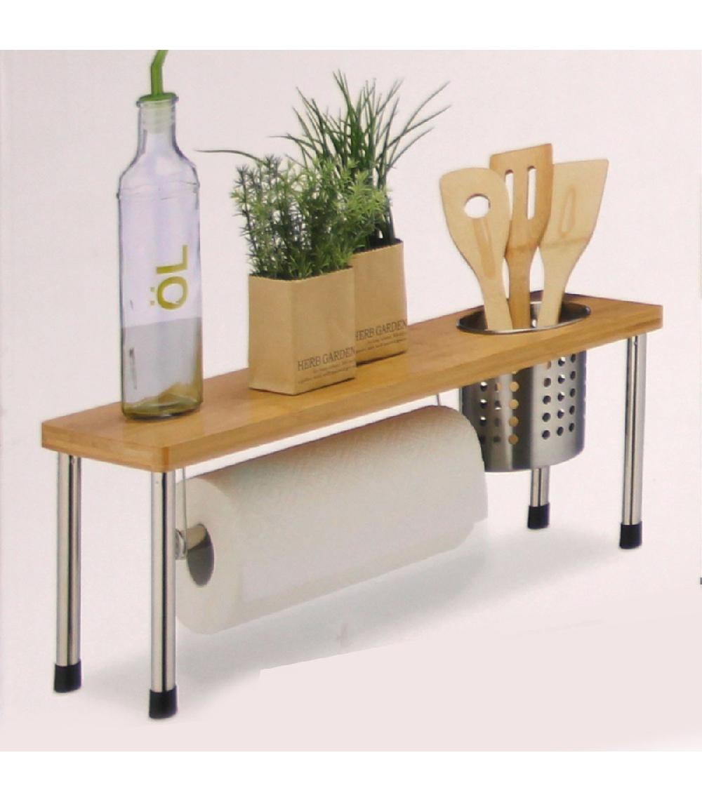 Wadiga Étagère De Rangement Pour Cuisine 3 En 1 55x20x21cm